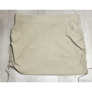 Columbia Omni-Shield Omni-Shade Skort Skirt Active Fit Size XL Khaki Breathable